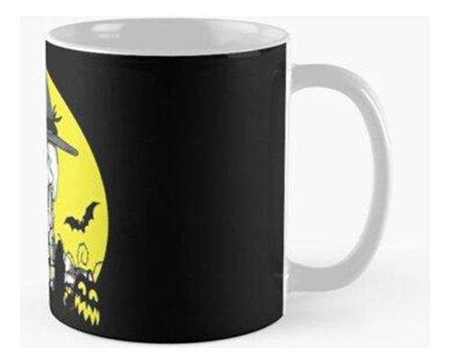 Taza Fotógrafo Esqueleto Disfraz De Halloween Cámara Luna Ca