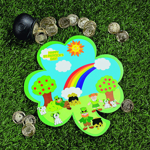 Calcomanías Del Día De San Patricio Para Niños 12 Pzas.