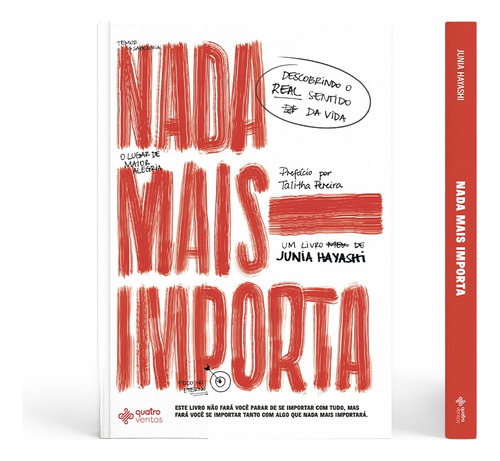 Nada mais importa, de Hayashi, Junia. Editora Quatro Ventos Ltda, capa mole em português, 2019