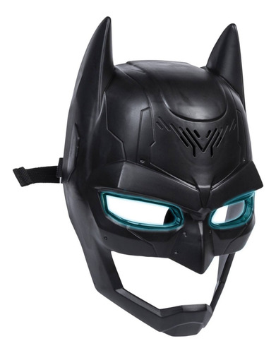 Mascara Batman  Modificador De Voz Luz Sonidos Color Negro