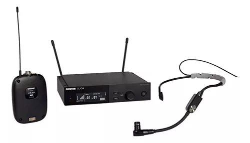 Microfone Shure Slxd14/sm35-g58 Headset Auricular Sem Fio