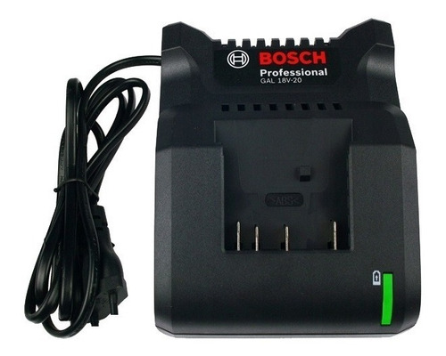 Imagen 2 de 7 de Cargador De Bateria Bosch 18 V Bosch Gal 18v-20 2607226299