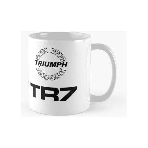 Taza Triumph Tr7 Coupé + Logo - Oro Midas Calidad Premium