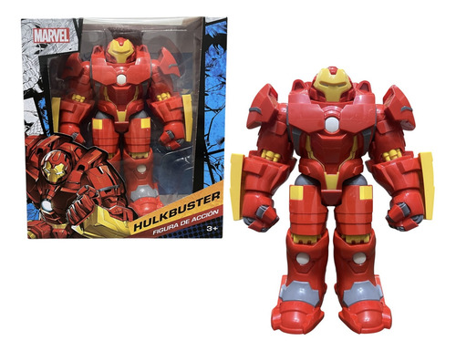 Figura Hulkbuster Iron Man Avengers Articulada Gran Tamaño