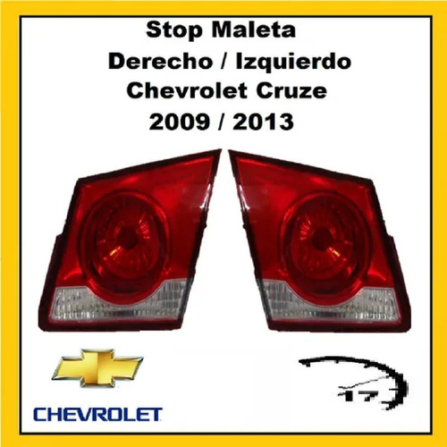 Stop Derecho Maleta Chevrolet Cruze 2009 2013