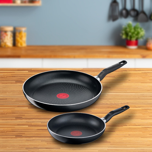 Imagen 3 de 6 de Juego De 2 Sartenes T-fal Optimal 22 Y 28 Cm Antiadherente