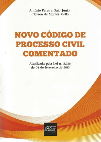 Novo Código De Processo Civil Comentado