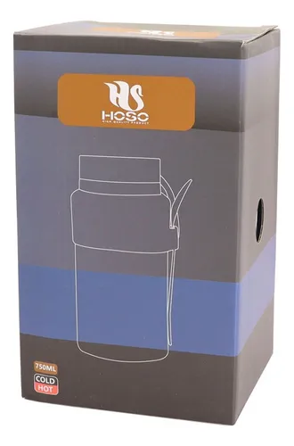 Termo Comida Y Liquido Hoso Multipropósito Acero Inox 750ml