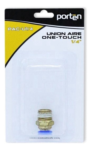 Union Aire 1/4 M-h One-touch Porten