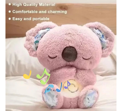 Aliviar La Ansiedad Por Dormir Con Una Muñeca Respiratoria Coral Claro
