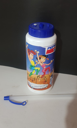 Pepsilindro Picapiedra Vilma Y Bety Original Y Completo 1994 Picapiedras (Usado)