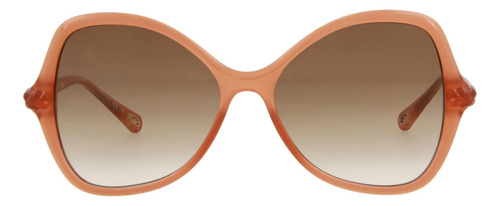 Gafas De Moda Chloe Para Mujer Rosa Rosa Marrón