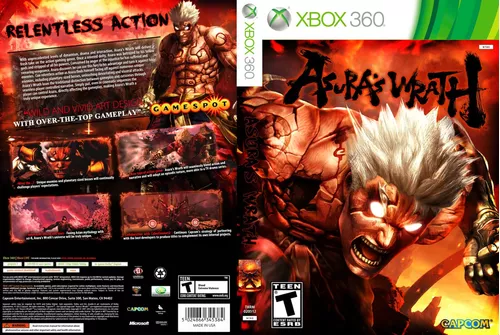 JOGOS ASURA´S WRATH XBOX 360 DVD - GTIN/EAN/UPC 7892110201124