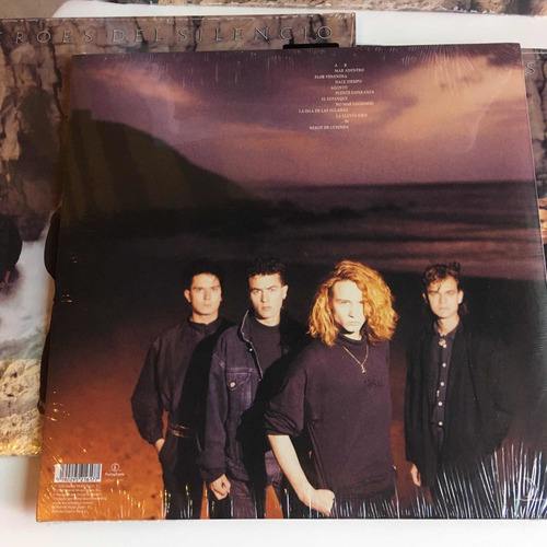 Vinilo Lp El Mar No Cesa Heroes Del Silencio Incluye Cd