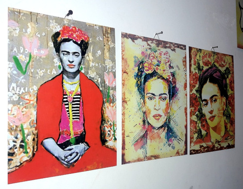 Cuadro De Chapa -  Frida Kahlo 