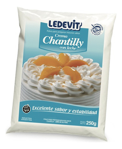 Premezcla Crema Chantilly En Polvo Ledevit 250 G