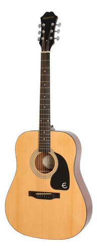 Guitarra acústica Epiphone Limited Edition FT-100 para diestros natural brillante