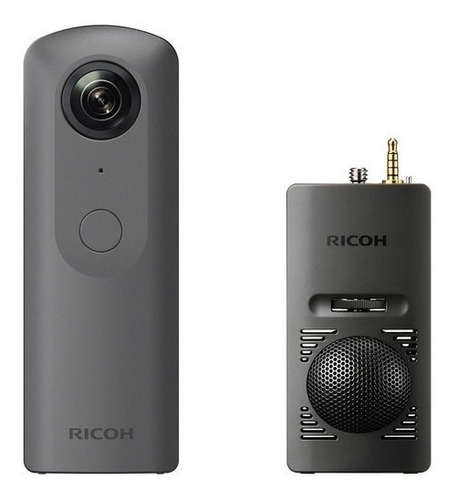 Câmera 360 Ricoh Theta V 4k + Kit Ta-1 Som Incrível 3d Top! (Usado)