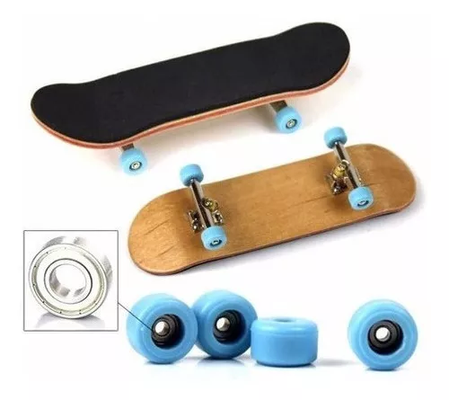 Skate de Dedo Fingerboard Radical Profissional Com Acessórios Mini