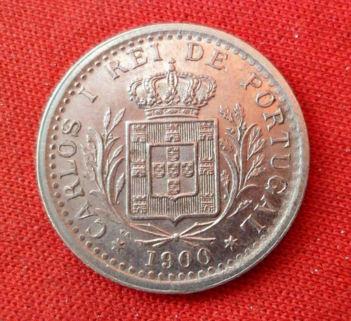 Jm* Portugal 100 Reis 1900 - Impecable