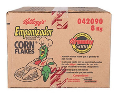 Empanizador Kellogg's 8kg Corn Flakes