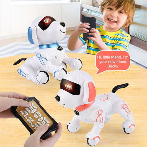 Programa Rc Robot De Juguete Para Perros Con Control Remoto