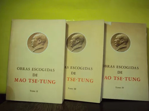 Obras Escogidas De Mao Tse Tung 3 Tomos