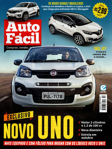 Auto Fácil Nº52 Uno Onix Joy Volvo Xc60 Diesel Hilux Flex (Usado)