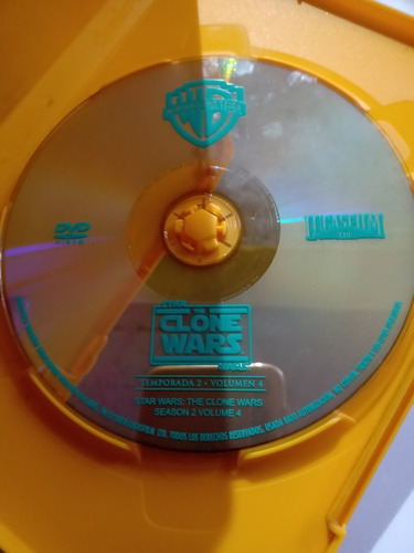 Dvd Star Wars The Clone Wars Temporada 2 Vol. 4 (Usado)
