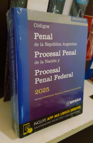 Código Penal, Procesal Penal Y Procesal Penal Federal 2025