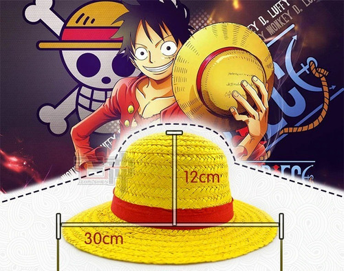 Imagen 2 de 4 de Gorro Sombrero Luffy - One Piece