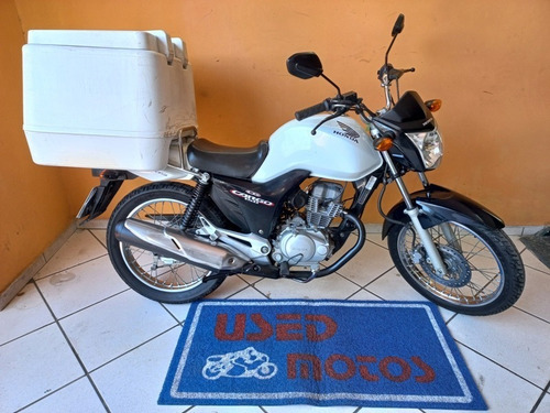Imagem 1 de 10 de Honda Cg Cargo 150 Esd 2015 Branca