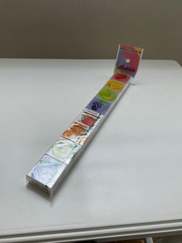 Imagem 5 de 5 de Chiclete Marble Gum Strawberry Orange Melon Grape Marukawa