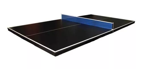 Tampo Ping-pong Preto Tênis De Mesa Cima Mesa Sinuca Bilhar