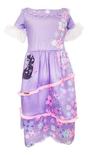  Disfraz Encanto Isabela Vestido Infantil Premium - Cc