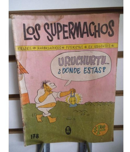 Comic Los Supermachos 178 Editorial Posada Vintage 