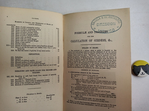 Libro Calculation Of Strains In Girders 116p1