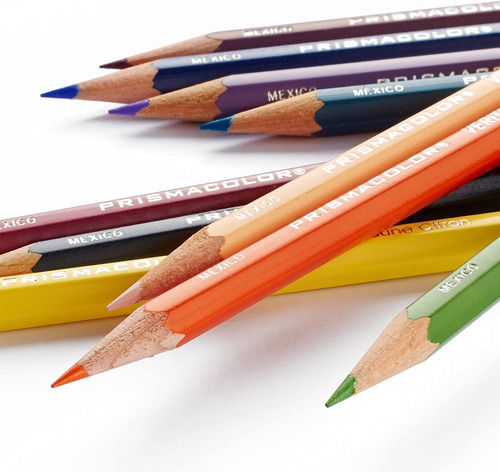 Imagen 3 de 8 de Lapices Prismacolor Premier Verithin 12 Colores Importados
