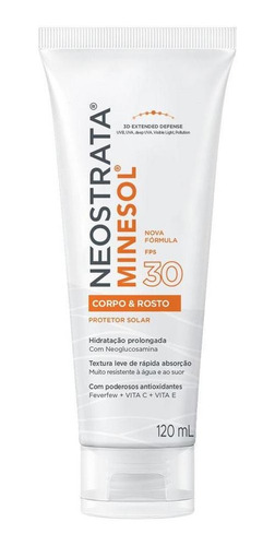 Kit 2 Protetores Solar Neostrata Corpo E Rosto Fps 30 120ml