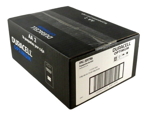 Duracell Optimum Pila Aa Caja 32 Pilas En Set De 2 - Doble A