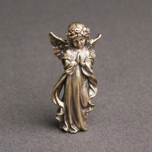 Estátua De Anjo Escultura Ornamentos Colecionáveis