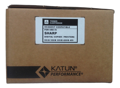 Cartucho Toner Sharp Mx-b45n Mx B 350 355 450 455 Compatible