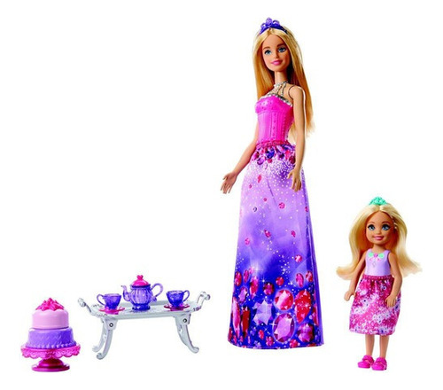 Bonecas Barbie E Chelsea - Hora Do Chá - Mattel
