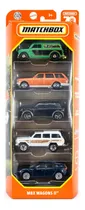 Comprar Matchbox Paquete De 5 Carritos Wagoneer Escala 1\u002F64