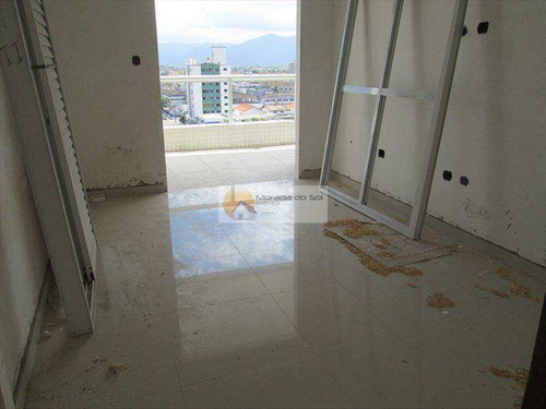 Imagem 1 de 16 de Imóveis Em Praia Grande, Apartamento Um Dormitório Com Suite,a Venda - V3121