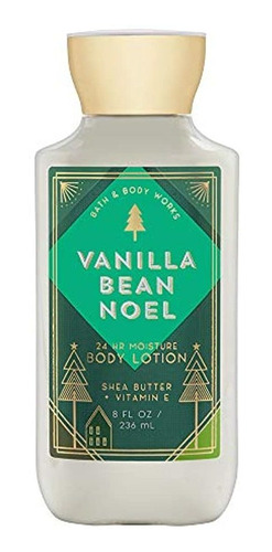 Bath And Body Works,  Body Lotion,vainilla Bean Noel,8 Onzas