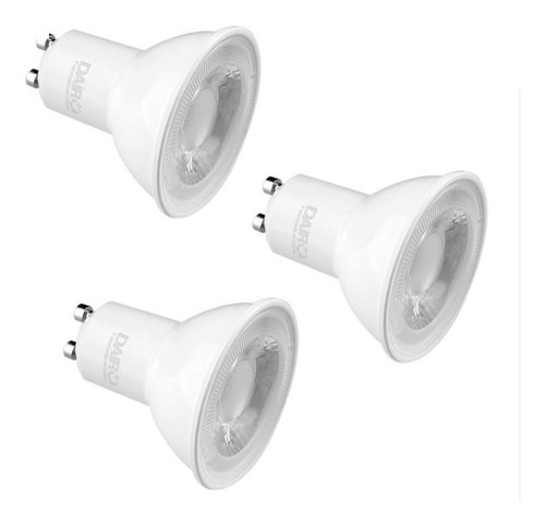 Set X 3 Bombillo Led Par 380 Lumenes 4w Luz Blanca