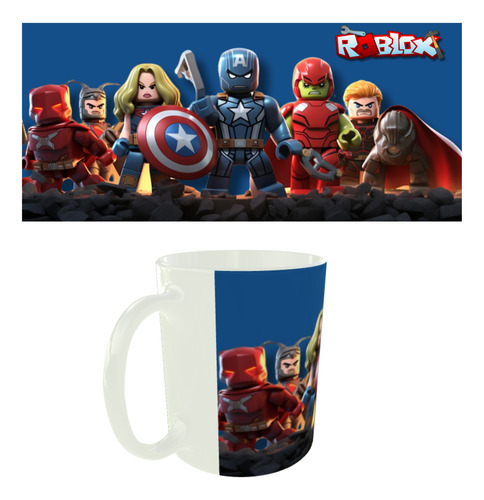 Taza Roblox Mod.3 De Cerámica 325 Ml