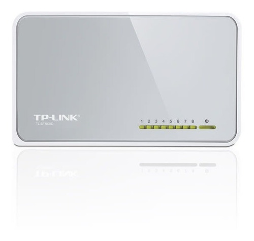 Switch 8 Bocas Tp Link Tl-sf1008d 10/100 Mbps Lan Ethernet