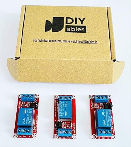 Módulo De Relé Ajustable De 3 Piezas Para Arduino, Esp32, Es